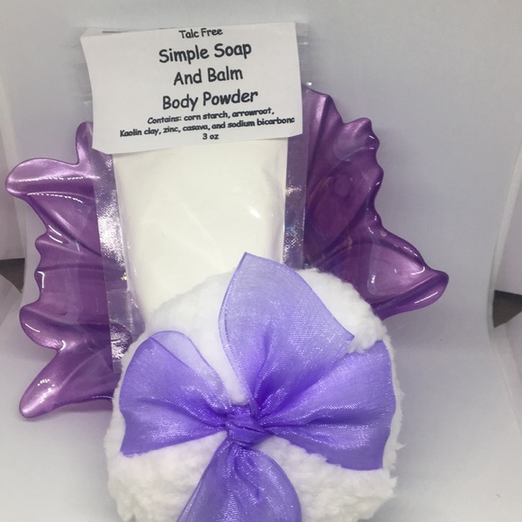 COPY - Handmade powder puffs with talc free powder - Picture 2 of 3
